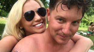 Lane Garrison y Mary Kaitlin, padres de una niña