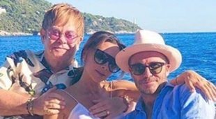 Los Beckham y Elton John, de vacaciones en la Costa Azul