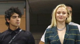 Joe Jonas y Sophie Turner, pasión en el tenis