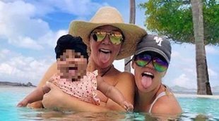 La adorable foto de Kris Jenner con Khloe y True