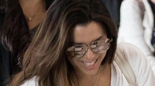 Eva Longoria y José se derriten con su bebé en un viaje en París