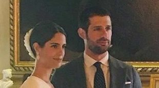 Así fue la llegada de Fernando Fitz-James Stuart y Sofía Palazuelo al altar