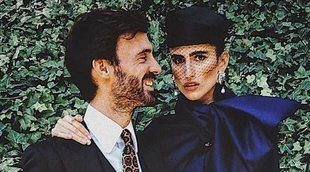 Enrique Solís presenta a su novia Alejandra en la boda del Duque de Huéscar