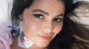 Marisa Jara enseña la cicatriz de su operación de cáncer