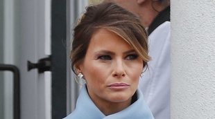 Susto en el avión de Melania Trump al salir humo de la cabina