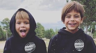 Milan y Sasha apoyan a un equipo que no es el de su padre