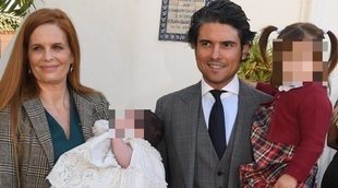 Así ha sido el bautizo del segundo hijo de Olivia de Borbón y Julián Porras