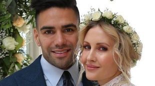 Falcao y Lorelei Tarón se han casado por segunda vez