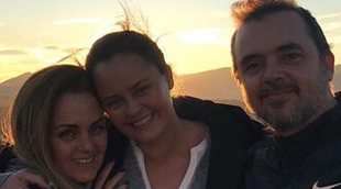 La felicidad de Shaila Dúrcal con sus hermanos y sobrinos