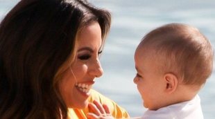 Eva Longoria disfruta de Cannes con su hijo Santiago