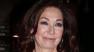 Ana Rosa, acompañada por su marido en su reunión con Vasile