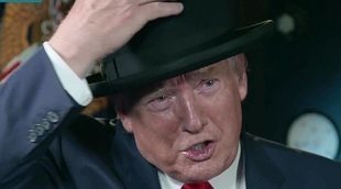 Piers Morgan regala a Trump una replica exacta del sombrero de Churchill