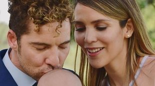 Bisbal y Rosanna bautizan a su hijo Matteo