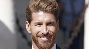 Ramos, un novio muy sonriente y repeinado