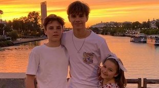 Romeo, Cruz y Harper Seven también viajaron a Sevilla