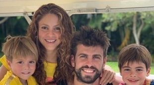 Shakira y Piqué, de relax con sus hijos en un lugar desconocido