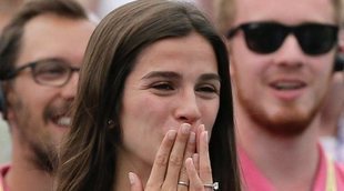 Sandra, el talismán de Feliciano tras proclamarse campeón