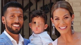 Tamara Gorro y Ezequiel Garay celebran por todo lo alto el bautizo de su hijo