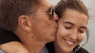 La tierna felicitación de Alba a su padre: "Te quiero con todas mis fuerzas"