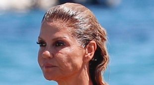 Makoke disfruta de Ibiza sin Tony Spina