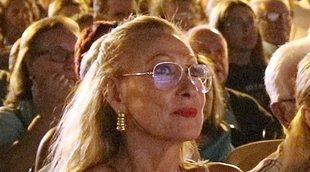 Rosa Benito no se pierde la Semana Cultural de Rocío Jurado