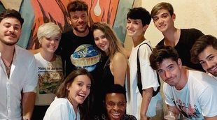 Ricky Merino celebra su cumpleaños por todo lo alto