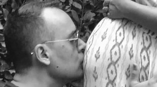 Risto Mejide se pone romántico besando la barriguita de Laura