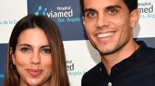 Melissa y Bartra presentan a su tercer hijo Max