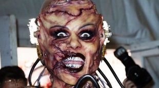 Heidi Klum y su espeluznante disfraz de alienígena para Halloween