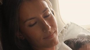 El hijo de Ana Boyer se adapta genial a la vida 'nómada'