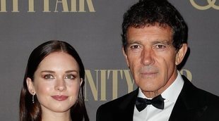 Antonio Banderas, apoyado por Stella del Carmen en una noche muy especial