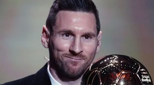 Leo Messi gana su sexto Balón de Oro ante el orgullo de su mujer y sus hijos