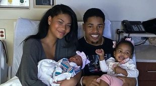 La modelo Chanel Iman, madre de su segunda hija