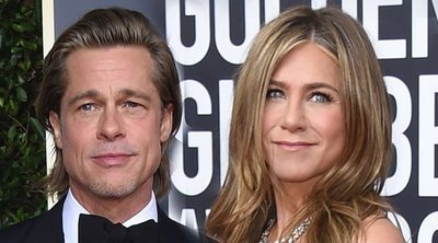La tierna mirada con la que Jennifer Aniston miraba a Brad Pitt durante su discurso en los Globos de Oro 2020
