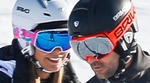 Las vacaciones en la nieve más familiares de Bisbal y Rosanna con Ella y Matteo