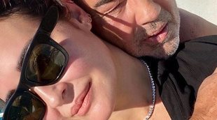 Vicky Martín Berrocal disfruta del Caribe muy enamorada