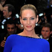 Uma Thurman en la clausura del Festival de Cannes