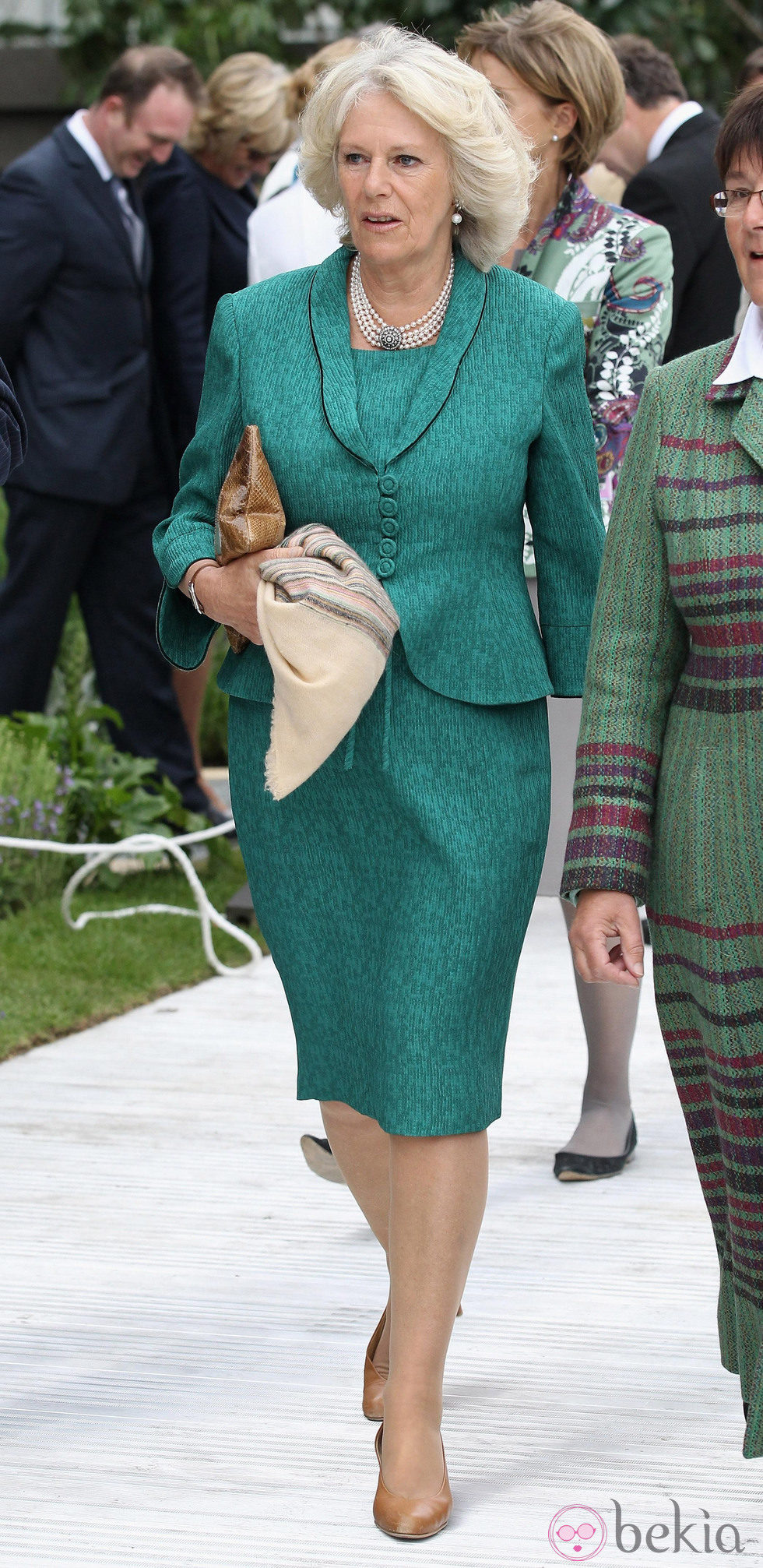 Camilla Parker, Duquesa de Cornualles, en la Chelsea Flower Show
