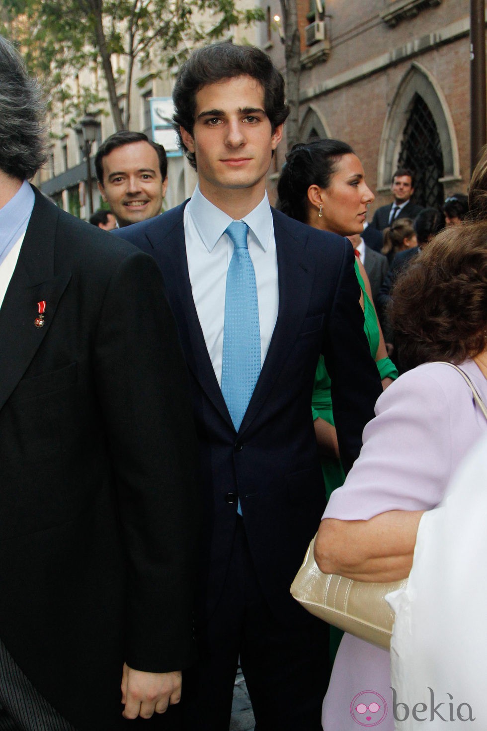 Fernando Fitz-James Stuart en la boda de MCST