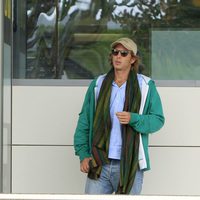 Andrea Casiraghi a su llegada a Ibiza