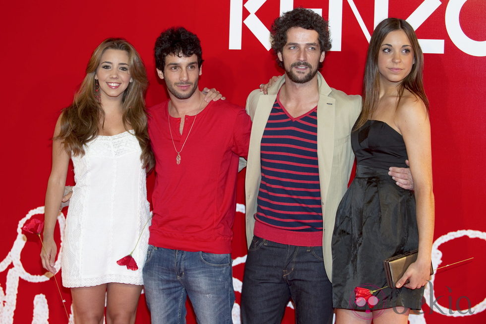 Actores de 'El Secreto de Puente Viejo' en la Fiesta Kenzo 2011