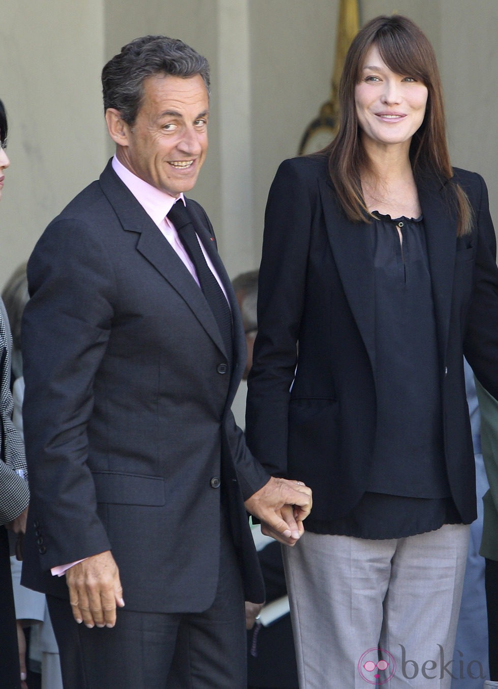 Nicolas Sarkozy y Carla Bruni