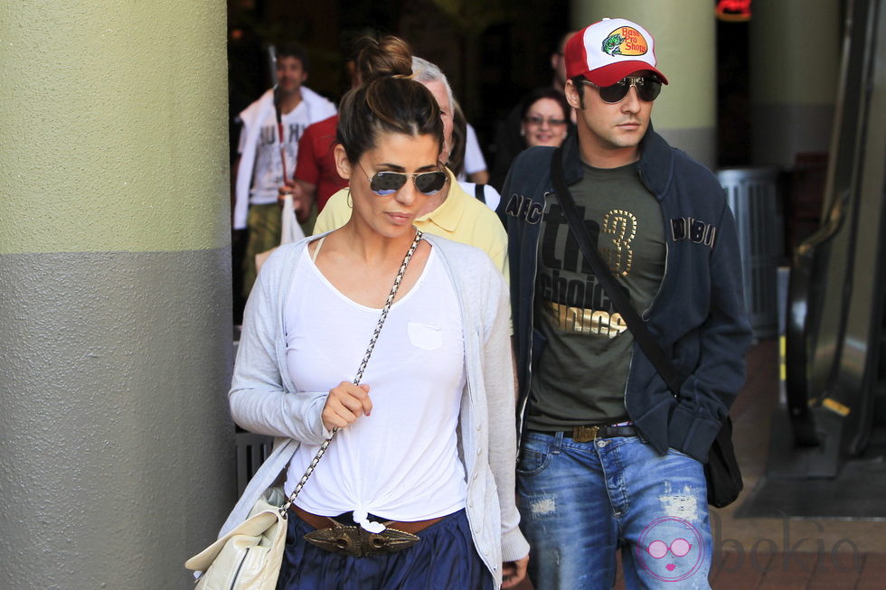 Elena Tablada y David Bisbal en Miami