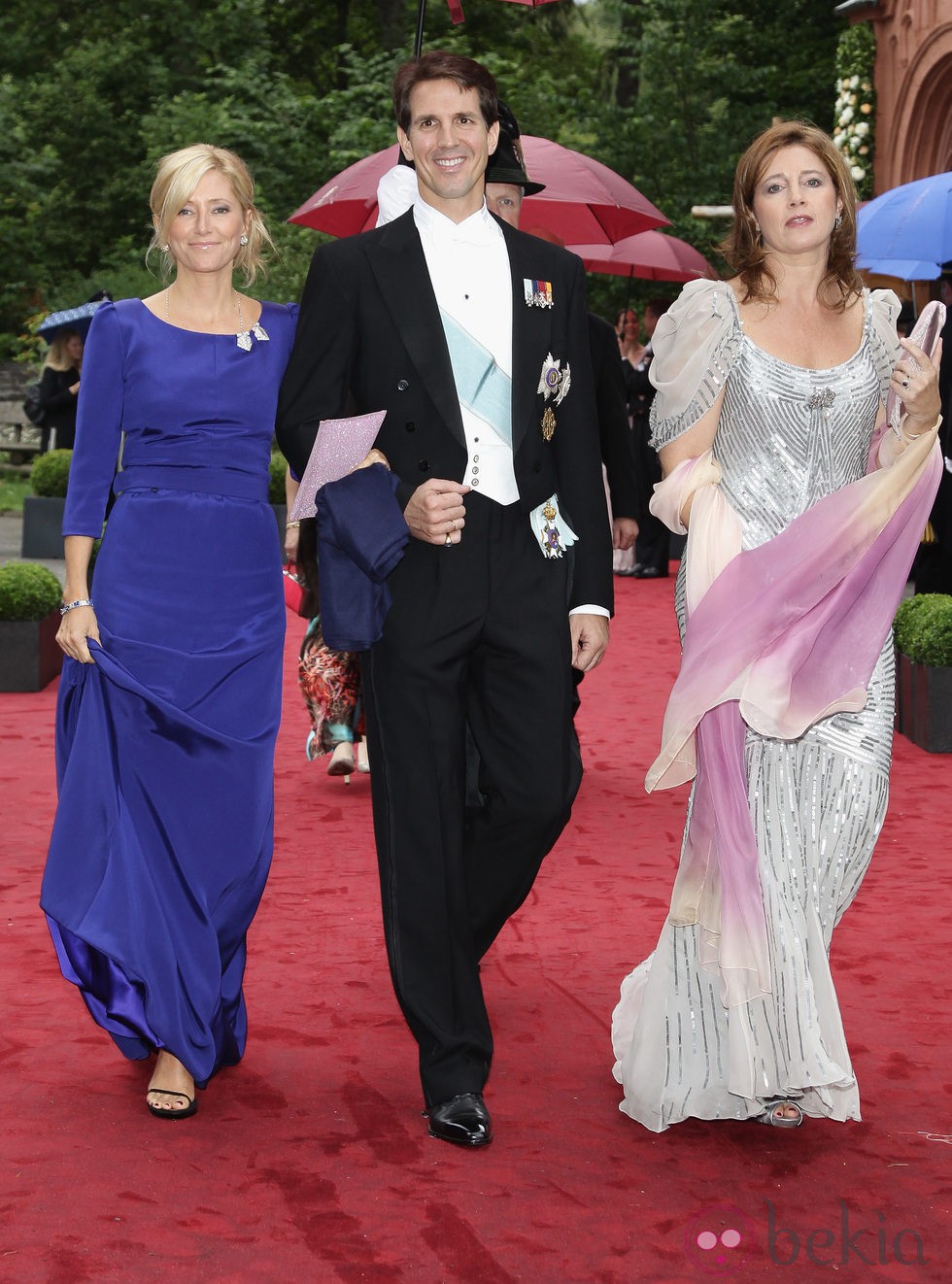 Los Príncipes Pablo, Marie Chantal y Alexia de Grecia