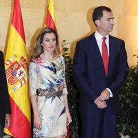 Los Príncipes de Asturias en Girona