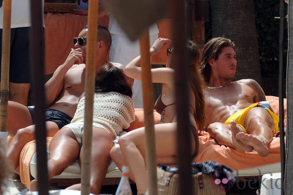 Sergio Ramos de vacaciones en Marbella
