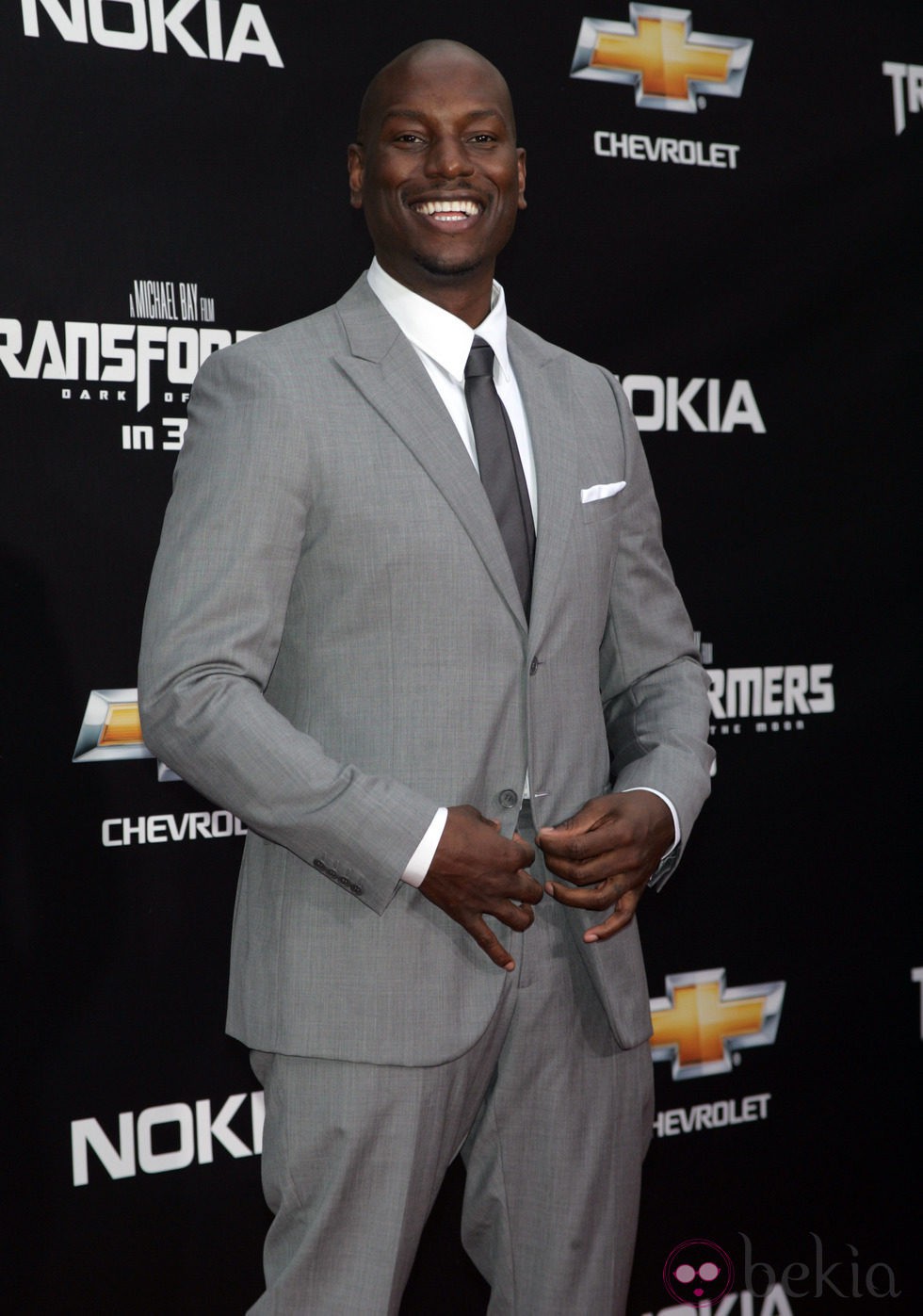 Tyrese Gibson en la premiere en Nueva York de Transformers 3