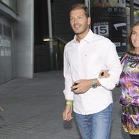 Darek y Susana Uribarri en el concierto de Ricky Martin en Madrid