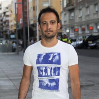 Alejandro Amenabar en el concierto de Ricky Martin en Madrid