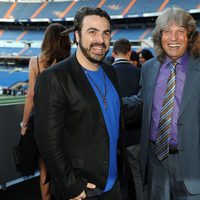 Huecco y José Mercé en la cena benéfica por Haití del Real Madrid